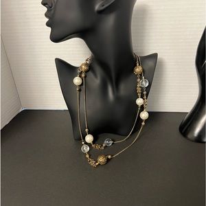 Good preowned vintage necklace not stamped